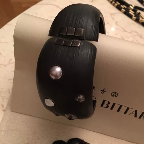 Alexis Bittar gorgeous set black and silver color with box dust & shopping bag - Picture 8 of 10